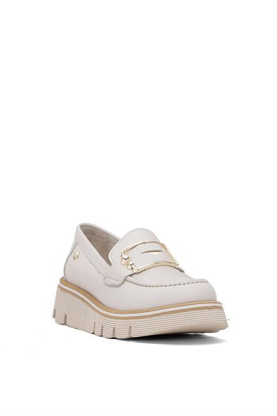 Mammamia Pantofi de damă din piele naturală - D25YA-3760 crem