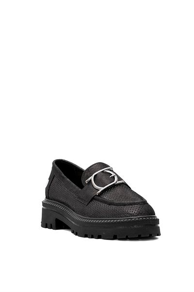 Mammamia Pantofi casual de damă din piele naturală - D25YA-7300 Platinum