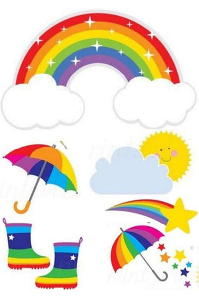 Sticksy Rainbow Rainbowsticker Phone Laptop Notebook Tablet Notebook Flask Sticker Label St546
