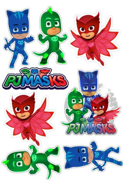 Sticksy Pj Masks Stickerphone Laptop Notebook Tablet Notebook Flask Sticker Sticker St236