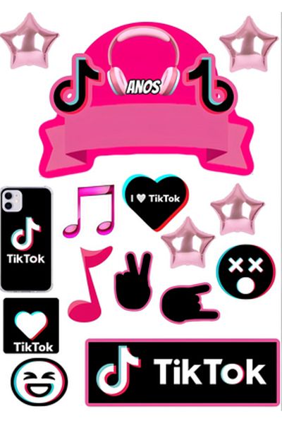 Sticksy Tiktok Stickerphone Laptop Notebook Tablet Notebook Flask Sticker Sticker St434