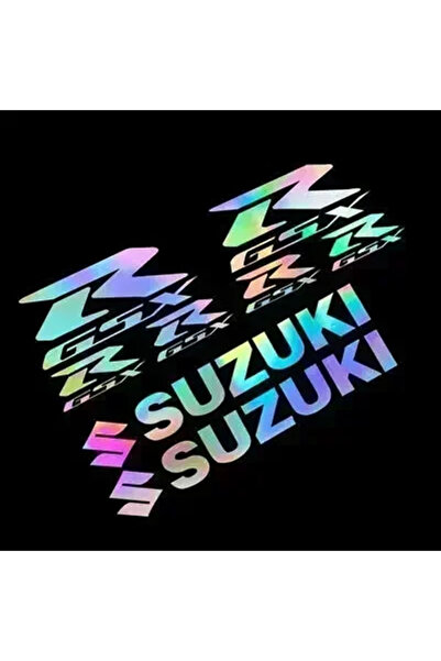Choice ملصقات تعديل صندوق الذيل لخوذة سباق الدراجات النارية Suzuki GSX-R مقاو...