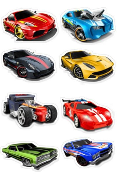 Sticksy Cars Stickerphone Laptop Notebook Tablet Notebook Flask Sticker Label St375