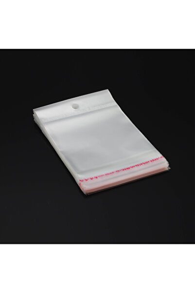 Choice 9x20 سم (الداخلية 9x14) 50 قطعة أكياس بلاستيكية شفافة ذاتية الغلق صغير...