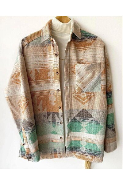 Hazhers Чоловіча сорочка оверсайз з коміром з льону, літня сорочка