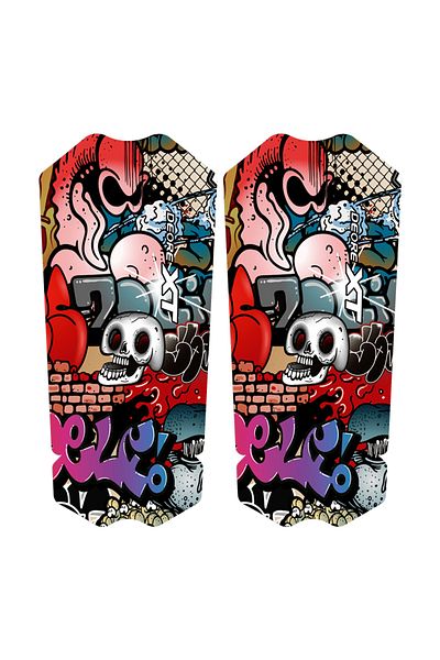 Choice Skull M8100 Xt Crankset Decals Deore Crank Protection Diy Stickers Covers Fit For Shimano M8100 Xt C