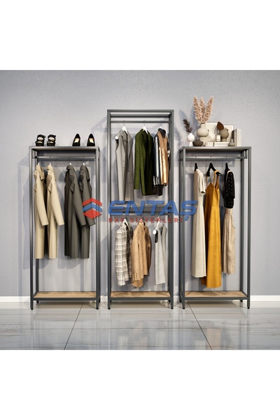 RAF MARKETİ MODERN GİYİNME ODASI RAF SİSTEMİ,LÜX ASKILIK SİSTEMİ, MAĞAZA RAF ...