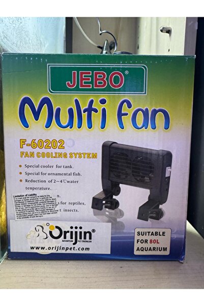 Jebo Multi Fan Akvaryum Soğutucu Çiftli (F-60202)