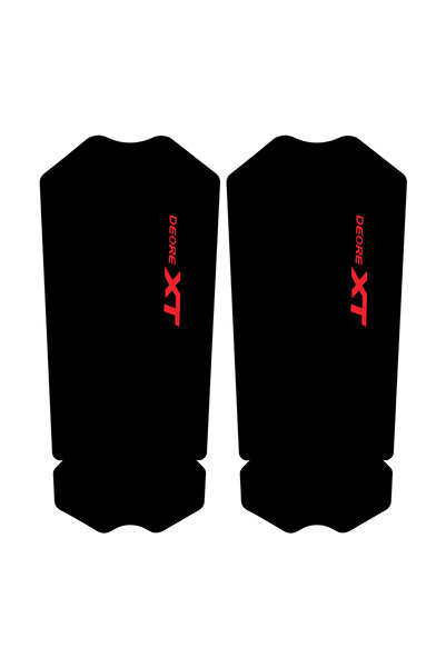 Choice ملصقات حمراء لحماية كرنك M8100 XT، ملصقات DIY لحماية كرنك الدراجة Shim...