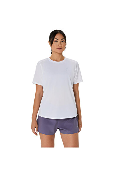 Asics CORE SS TOP Kadın White Traditional Kısa Kollu Tshirt 2012D170-100