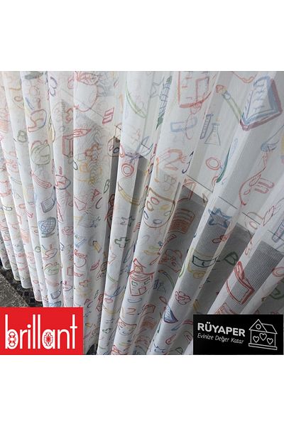 Brillant Dreamper Abc Pattern Digital Printing Knitted Fabric Does Not Want to Iron Frequent Pleats