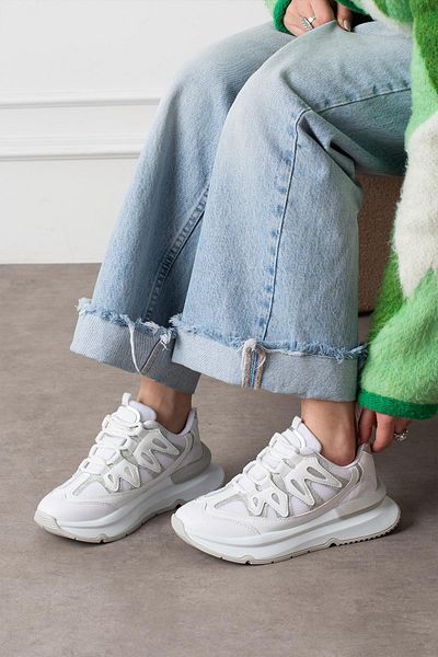 ShoeTek White Lawse Women's Sneakers - Lace-Up Sneakers