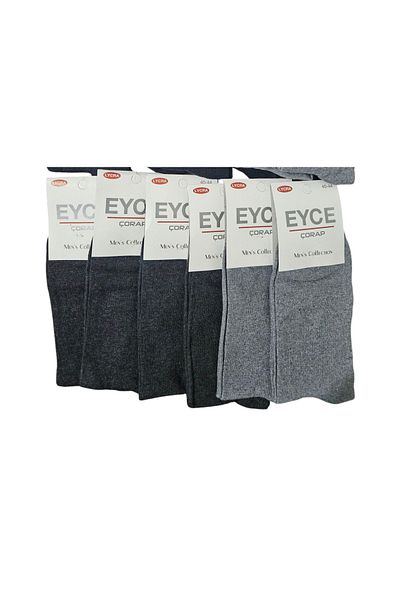 BULUT Socket Men's Socks 40 46 Mixed Colors 6 Pairs