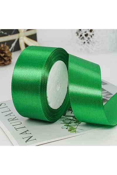 merylover Ribbon 40mm Green 22meters 6mm-40cm Satin Ribbons Crafts Bow Diy Gift Wrap Wine Red Orange Yellow gr