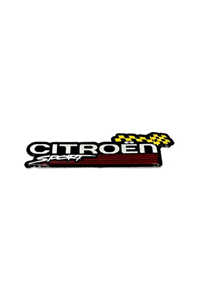 BsElektronik Citroen Sport Logo - Adhesive Rigging Sticker