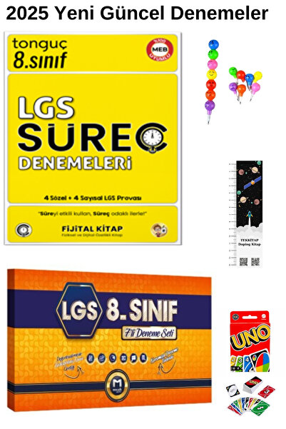 Tonguç Yayınları Tonguç Süreç Denemeleri + Mozaik Genel 7 li Deneme 2 KİTAP (...