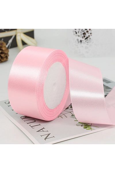 merylover Ribbon 40mm Light Pink 22meters 6mm-40cm Satin Ribbons Crafts Bow Diy Gift Wrap Wine Red Orange Yell