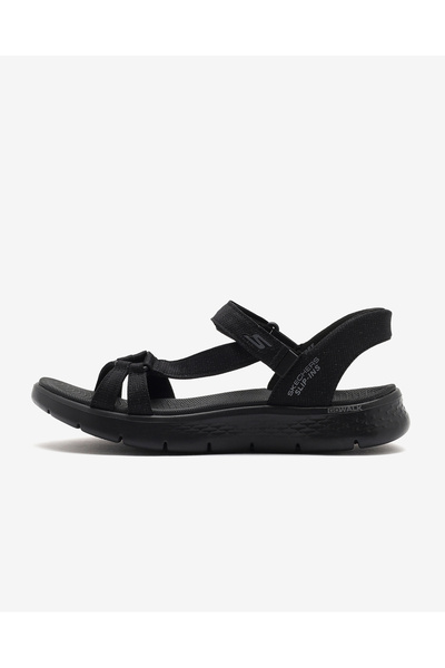SKECHERS Go Walk Flex Sandal - Illuminate Women's Black Sandals 141481 Bbk