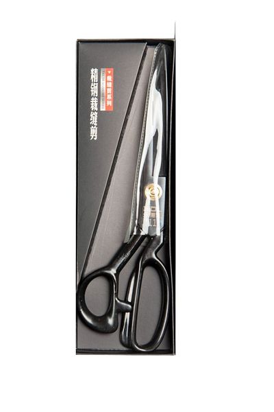 P Parla Tailor Scissors Black Metal Handle Number 11