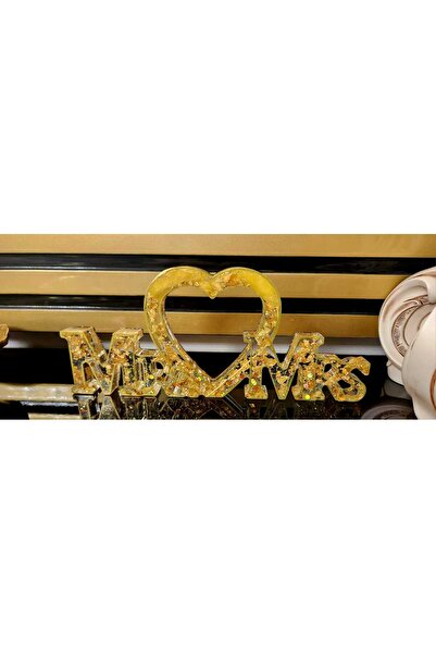 “Mr & Mrs” Dekoratif Biblo