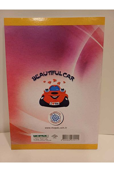 Mopak A5 Di̇Ki̇Şli̇ 60 Sheets Square Notebook