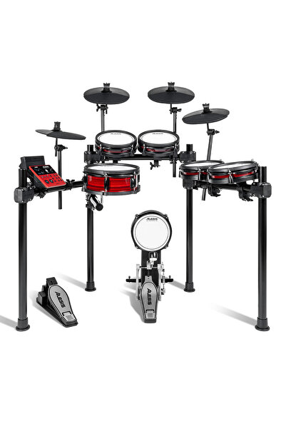 ALESIS Nitro Pro XL 10 Parça Elektronik Davul Seti - Bluetooth ve BFD Sesler ...