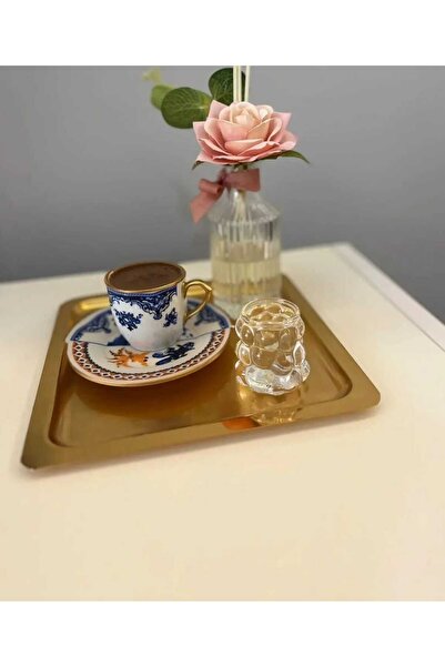 Dalian Home 6 adet Üzümlü Kahve Yanı Bardağı 6 cm borosilikat cam