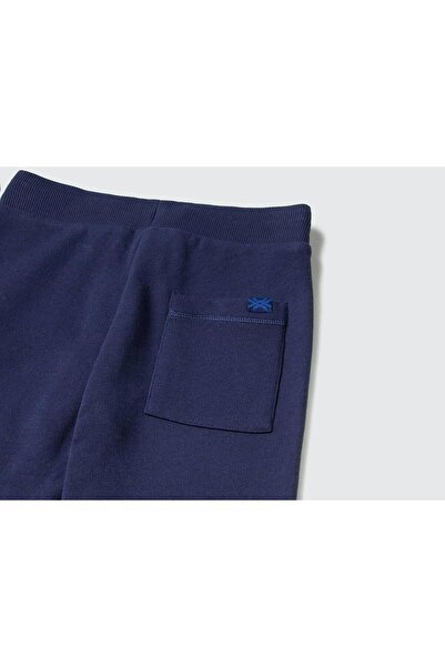 Benetton Düz Paça Lacivert Erkek Çocuk Eşofman Altı 3J68CF01P 252