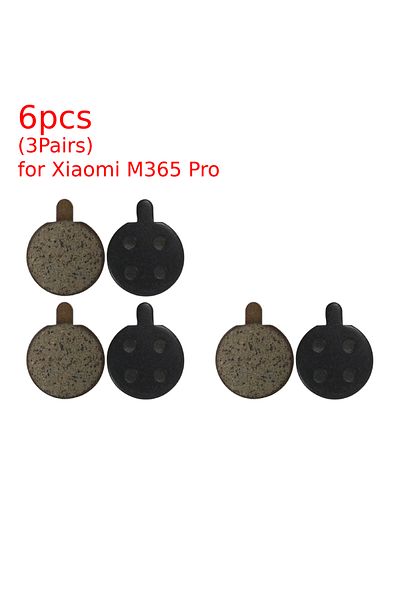 Shunmaii 3 pairs 2 Pair Electric Scooter Disc Brake Pads for Xiaomi M365 Pro Kick Scooter Replacement Parts F