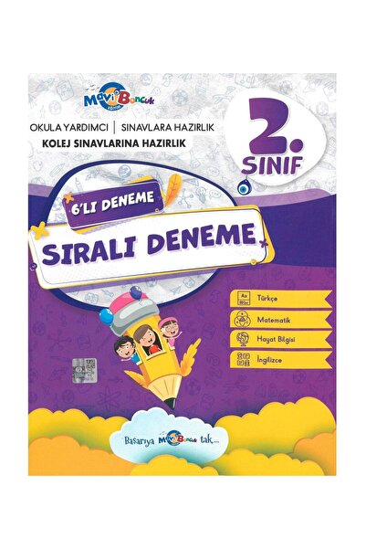 Mavi Boncuk 2. Sınıf 6'lı Sarmal Deneme Video Çözümlü