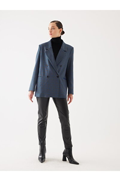 MARKAPIA WOMAN Jachetă oversize Saks cu model cu buline