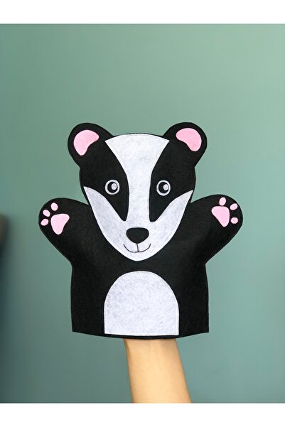 B&M KOKARCA FİGÜRLÜ EL KUKLASI - EL YAPIMI EĞİTİCİ OYUNCAK