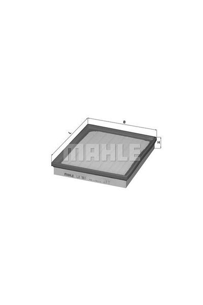 MAHLE Air Filter Mercedes Om628 W211 W463 W220