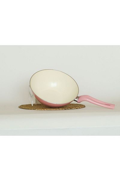 Bonera 24 cm Dusty Rose Wok Pan