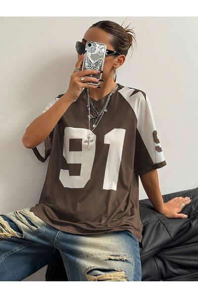 Touz Moda 91 Number Jersey T-Shirt Jersey