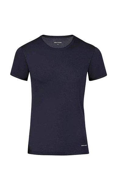 Pierre Cardin Men's 100% Cotton Ribbed O Neck Undershirt