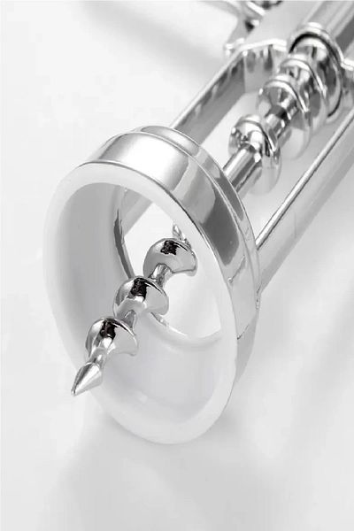 Rotanev Steel Corkscrew - Uncoated and Opening Nut