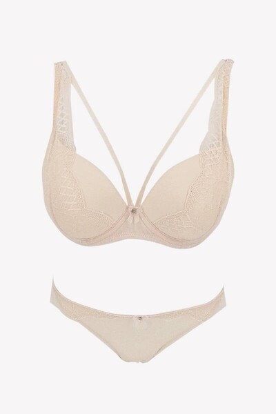 Pierre Cardin Women's Soft Push Up Bra Set