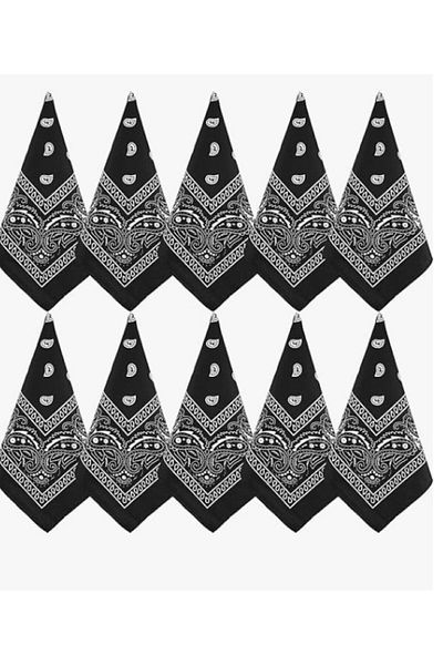 BERG ATELIER Σετ μπαντάνα με μοτίβο Paisley, Ethnic μοτίβο