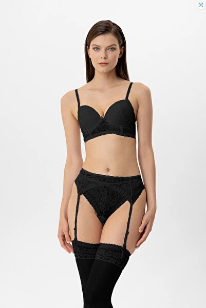 Pierre Cardin Σετ σουτιέν με κορδόνια Push-Up με υποστήριξη Milan