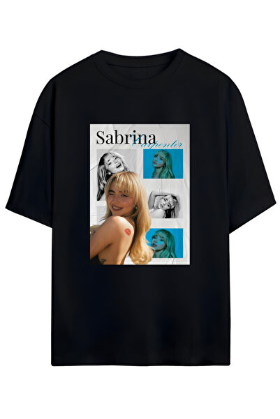 PERISENSE تي شيرت قطني ممشط كبير الحجم 100% قطن - تي شيرت صيفي مريح وفضفاض مط...