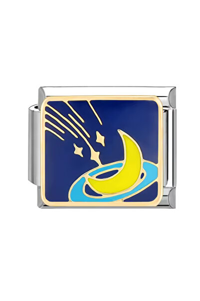 Bluw Jewelry سحر إيطالي بنمط الليل G3