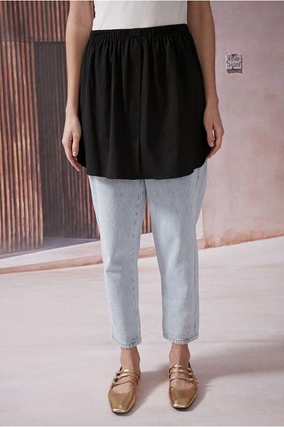 Moda Rosa 25Y7601 - Black - Combed Cotton Inner