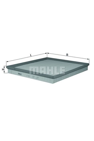 MAHLE Air Filter Transit V347 2,2Tdci 140Ps 07 /> Tourneo Custom V362 2,2Tdci 100Ps / 125Ps / 155Ps 12