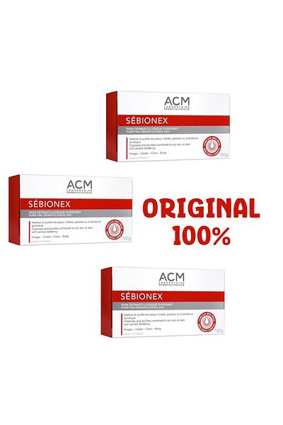 ACM Cleansing Soap for Oily and Acne-Prone Skin 100g set 3