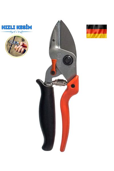 löwe Pruning Shears 6.109 Rotary Handle Fast Cutting Professional Scissors - Made in Germany