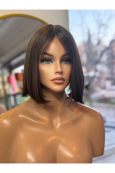 favorim peruk Yeni sezon kısa bob kumral peruk