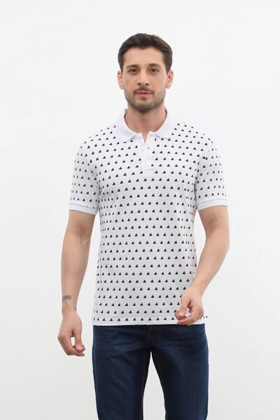 MARKAPIA Ανδρικό μπλουζάκι με λαιμόκοψη με λαιμόκοψη 100% βαμβάκι