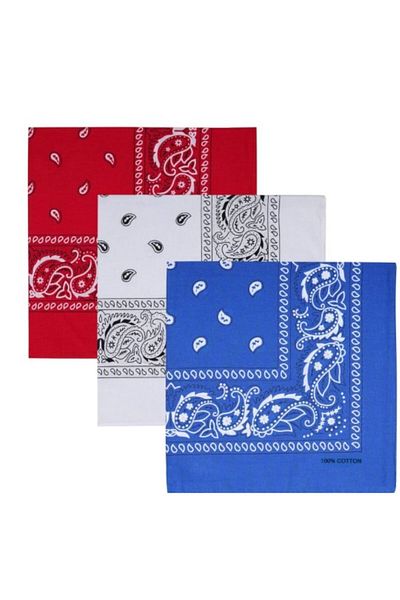 BERG ATELIER Σετ μπαντάνα με μοτίβο Paisley, Ethnic μοτίβο