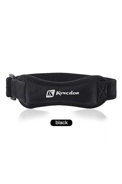 Choice AB013-BK قطعة واحدة من دعامة الركبة ووتر الرضفة وحزام دعم الركبة قابل ...